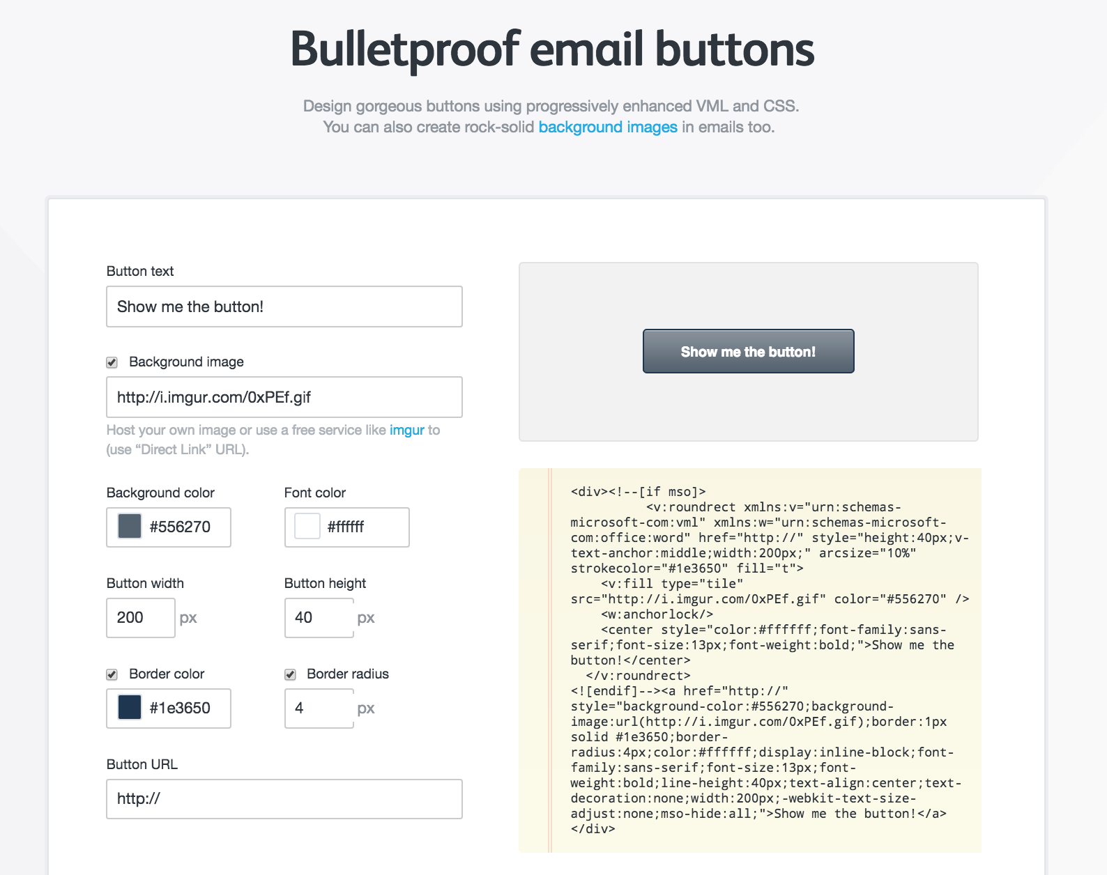 Bulletproof buttons