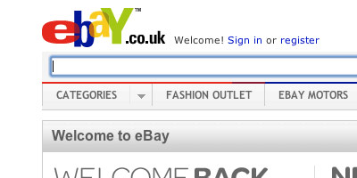 Ebay login