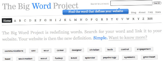 The Big Word Project