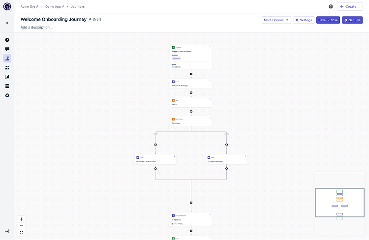 OneSignal mobile app screenshot