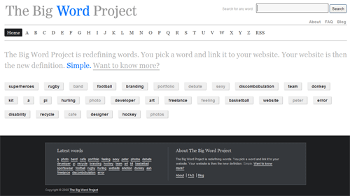 The Big Word Project