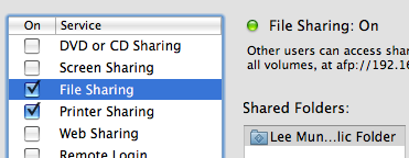 File Sharing