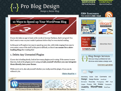 Pro Blog Design